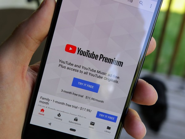 youtube premium and youtube music subscription